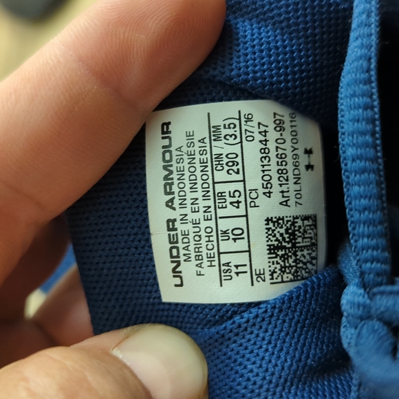 Under Armour Men's Micro G Fuel RN Cross Trainer - Picture 5 of 5